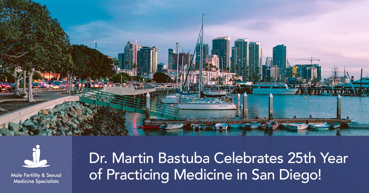 Dr. Martin Bastuba Celebrates 25th Year of Practicing Medicine in San Diego